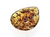 Sumatran Amber 46x31.5mm Pear Shape Cabochon 20.94ct
