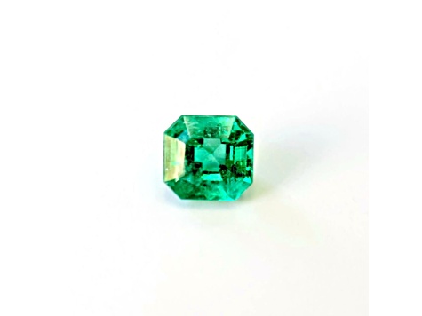 Colombian Emerald 8.64x8.13mm Emerald Cut 2.93ct