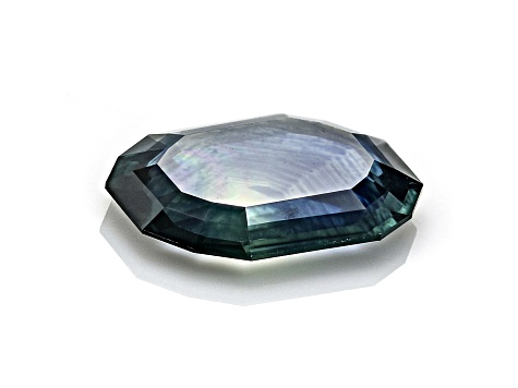 Montana Multi-Color Sapphire Loose Gemstone 6.9x5.3mm Rectangular Octagonal Portrait Cut 0.60ct