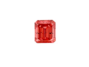 2.01ct Deep Pink Emerald Cut Lab-Grown Diamond SI2 Clarity IGI Certified