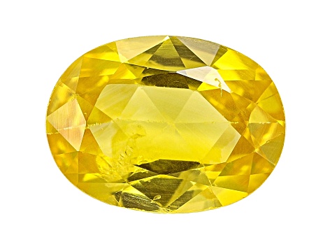 Yellow Sapphire 8x6mm Oval 1.31ct