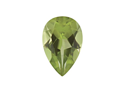 Peridot 5x3mm Pear Shape 0.25ct