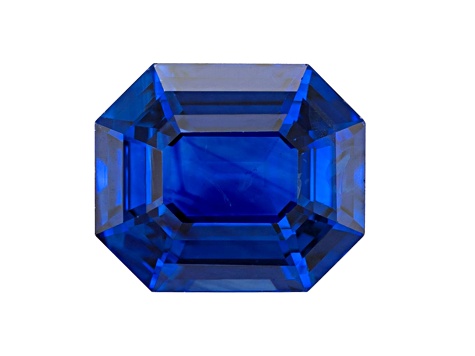 Sapphire Loose Gemstone 7.5x6.4mm Emerald Cut 1.99ct
