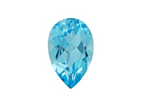 Swiss Blue Topaz 14x9mm Pear Shape 5.75ct