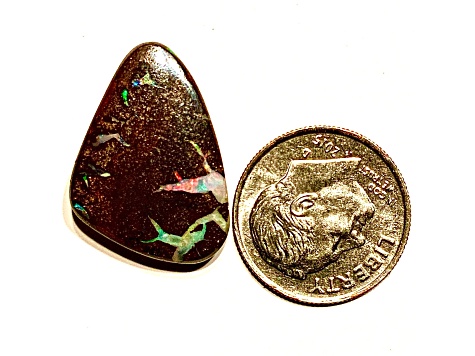 Boulder Opal 32x15mm Free-Form Cabochon 13.00ct