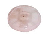 Pink Chalcedony 15x12.5mm Oval Cabochon 8.37ct