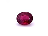 Rubellite 11.25x9.16mm Oval 4.53ct
