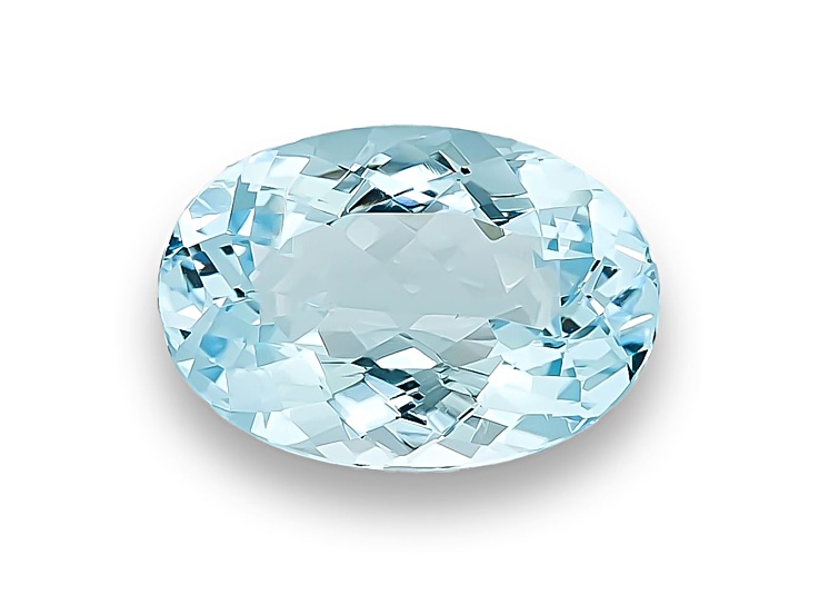Aquamarine 16.47x11.46mm Oval 8.06ct - 1B5NXA | JTV