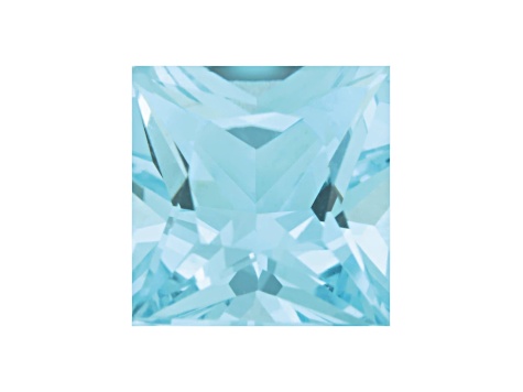 Sky Blue Topaz 8mm Princess Cut 2.75ct