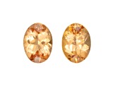 Precious Topaz 7x5mm Oval Matched Pair 1.85ctw