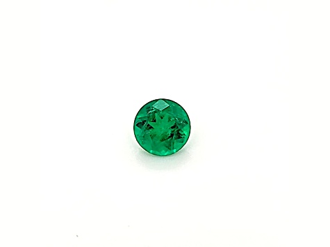 Emerald 6mm Round 0.81ct