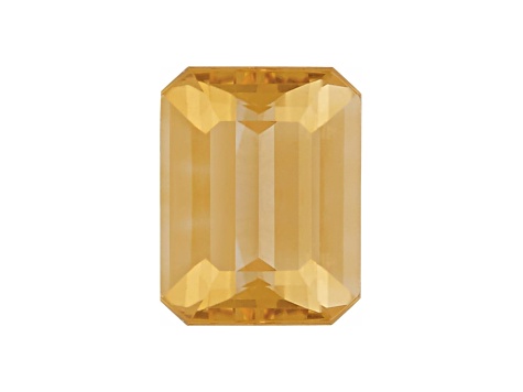 Citrine 12x10mm Emerald Cut 5.90ct