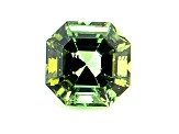 Bluish Green Tourmaline 10.9x10.9mm Asscher Cut 6.90ct