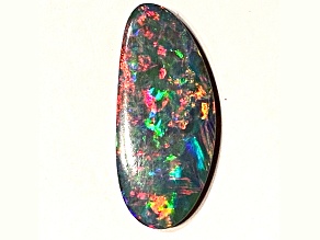 Opal on Ironstone 24x11mm Free-Form Doublet 7.36ct