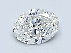 1.51ct Natural White Diamond Oval, G Color, VS2 Clarity, GIA Certified