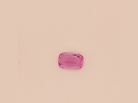 Pink Sapphire 7.0x4.9mm Cushion 1.11ct