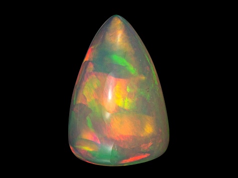 Ethiopian Opal 21.0x14.3mm Trillion 10.33ct