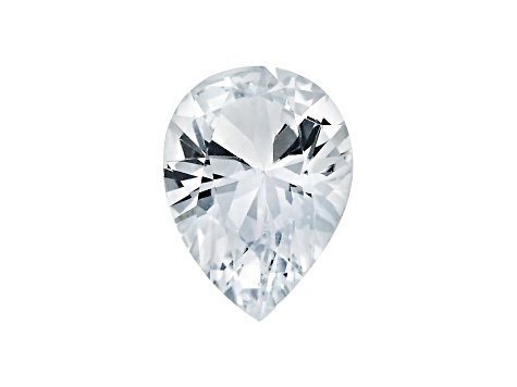 White Sapphire 6x4mm Pear Shape 0.60ct