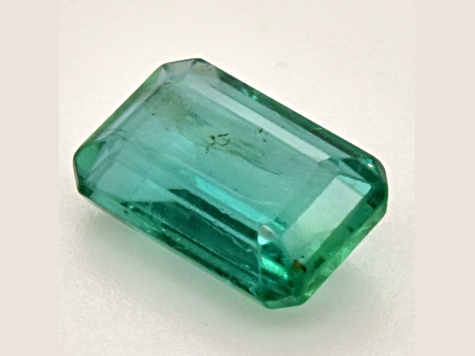 Zambian Emerald 8.11x5.11mm Emerald Cut 1.21ct