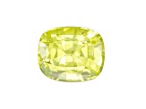 Yellow Sapphire Loose Gemstone Unheated 8.42x7.03mm Cushion 2.63ct