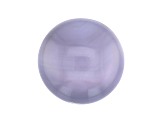Blue Chalcedony 25mm Round Cabochon 40.00ct