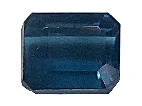 Blue Tourmaline 4.09x3.43mm Emerald Cut 0.38ct