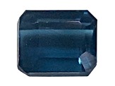 Blue Tourmaline 4.09x3.43mm Emerald Cut 0.38ct