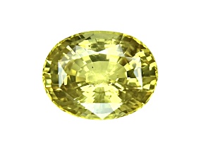 Yellow Sapphire11.65x9.2mm Oval 5.76ct