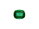 Zambian Emerald 7.7x6.3mm Cushion 1.35ct