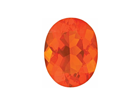 Mexican Fire Opal 9x7mm Oval 1.25ct