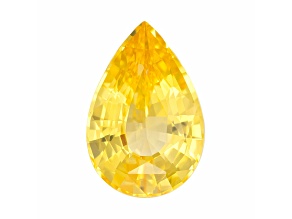 Yellow Sapphire 9.9x6.6mm Pear Shape 2.06ct