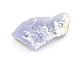 Turkish Botryoidal Blue Chalcedony 39.8x25.5mm Free-Form Cabochon Focal Bead