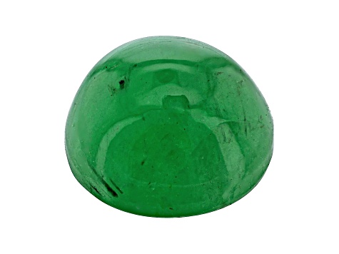 Brazilian Emerald 6.5mm Round Cabochon 1.30ct