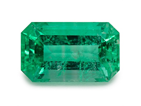 Panjshir Valley Emerald 10.2x6.2mm Emerald Cut 2.27ct