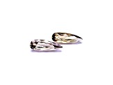 Diaspore Pear Shape Matched Pair 3.70ctw