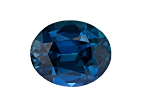 Greenish Blue Sapphire Loose Gemstone 8.9x7.3mm Oval 3.04ct