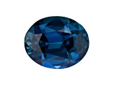 Greenish Blue Sapphire Loose Gemstone 8.9x7.3mm Oval 3.04ct
