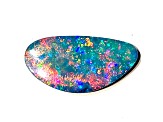 Opal on Ironstone 24x12mm Free-Form Doublet 8.26ct