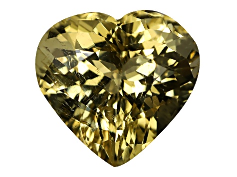 Yellow Tourmaline 13.88x13.08mm Heart Shape 8.82ct