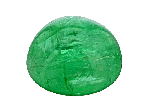 Brazilian Emerald 7mm Round Cabochon 1.60ct