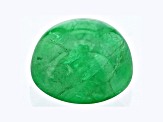 Brazilian Emerald 7mm Round Cabochon 1.60ct