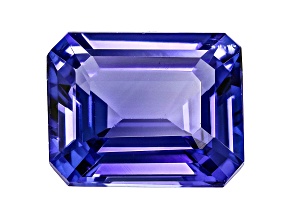 Tanzanite 10x8mm Emerald Cut 3.30ct