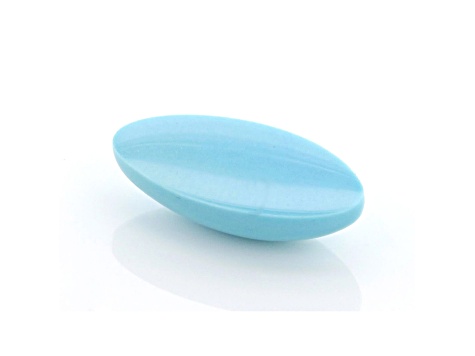 Sleeping Beauty Turquoise 14x7mm Oval Cabochon