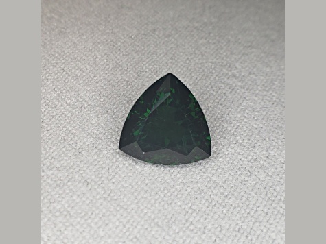 Green Tourmaline 9.8x9.0mm Trillion 2.94ct