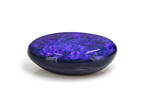 Australian Black Opal 17.5x12.0mm Oval Cabochon 7.87ct