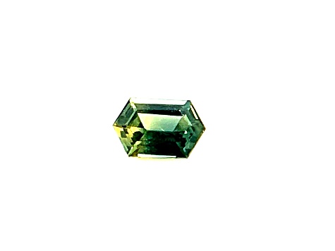 Parti-Color Sapphire 6.5x4.1mm Hexagon 0.70ct