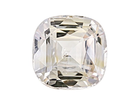 Peach Sapphire 8.1mm Cushion 3.12ct