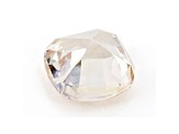 Peach Sapphire 8.1mm Cushion 3.12ct