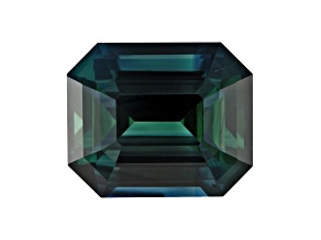 Teal Sapphire 7.9x6.6mm Emerald Cut 2.26ct