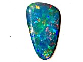 Opal on Ironstone 25x14mm Free-Form Doublet 10.82ct